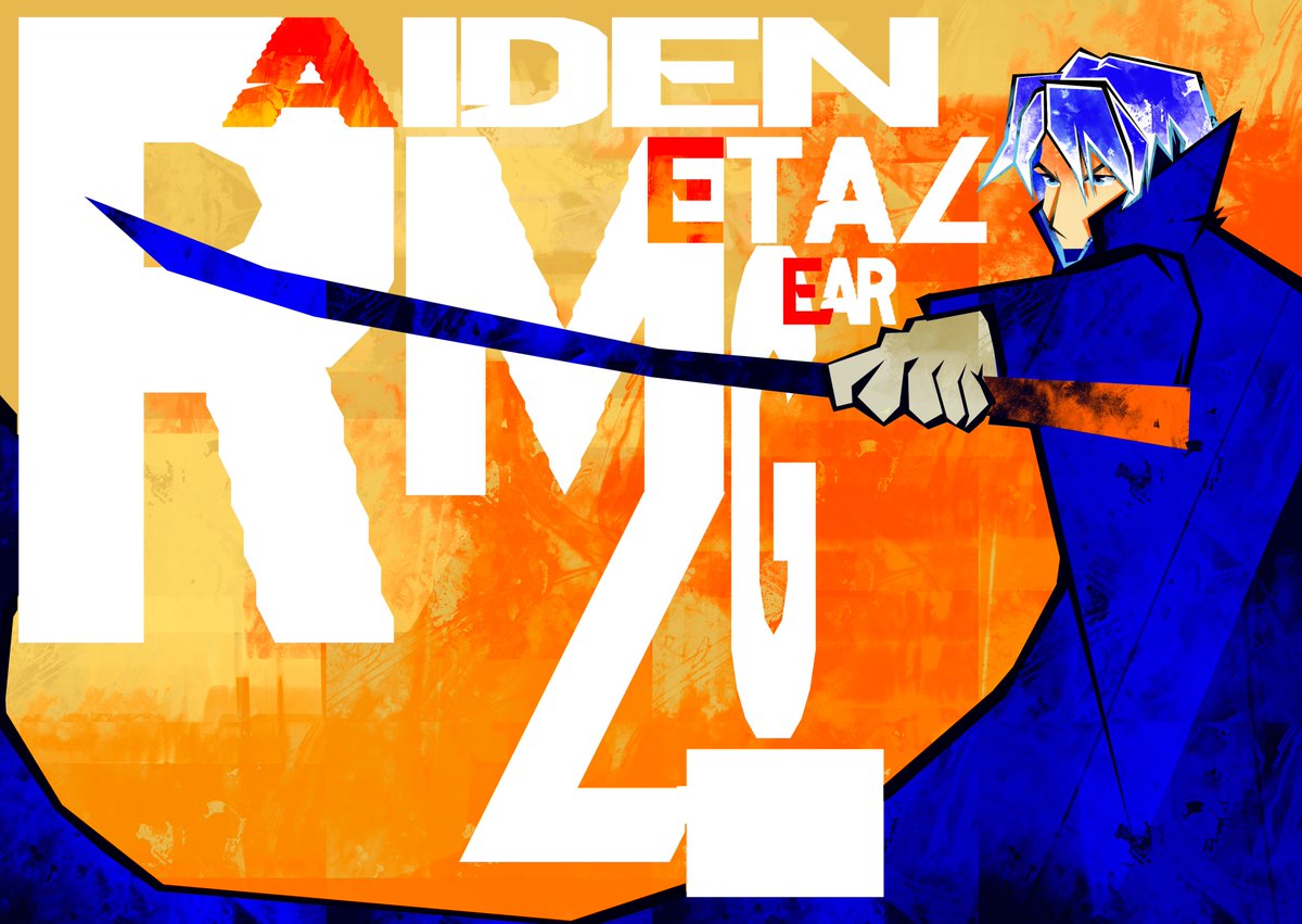 RAIDEN((I'm even ashamed to show it... I failed again(

 #MGS #MGS2 #Raiden #MGS4