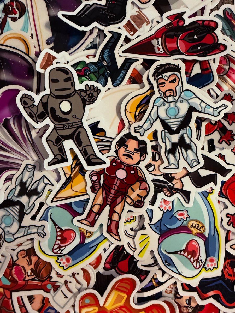 tifftac_'s tweet image. stickers came in for atlcc!! including some of my designs from @tpheartzine :)