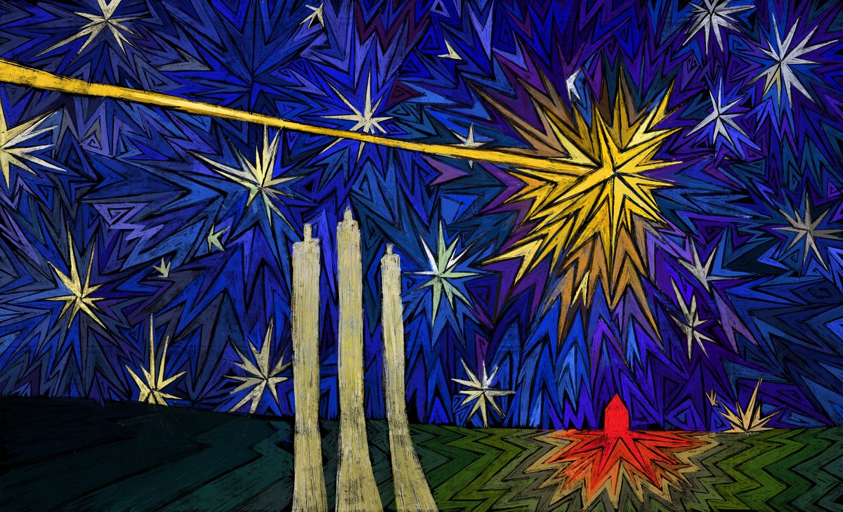 Schmrgl's tweet image. Franz Marc inspired art #franzmarc