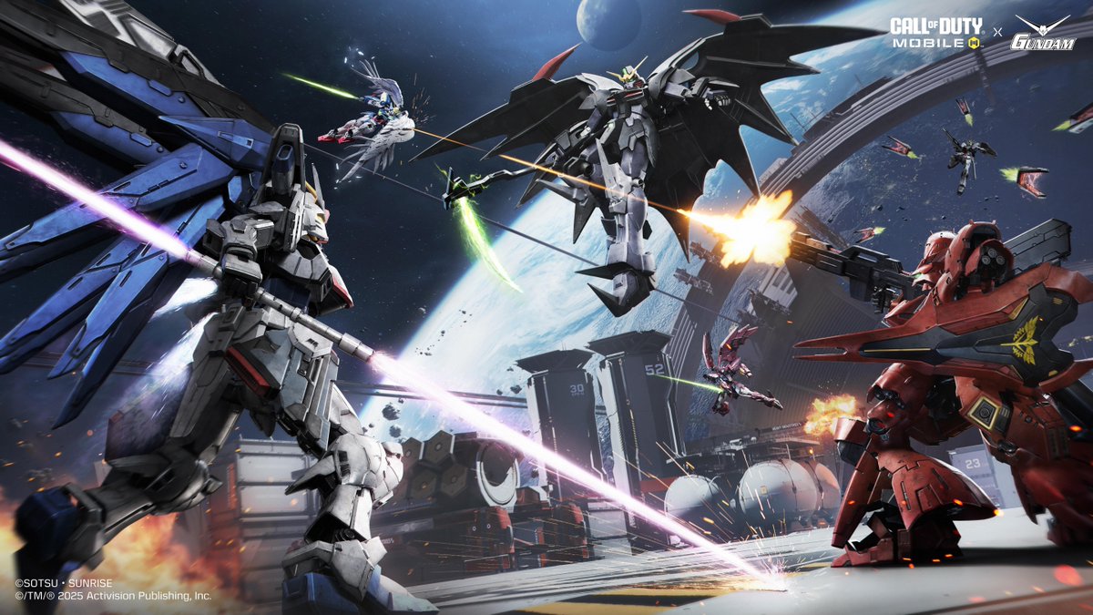 What’s your favorite Mech in the new 4v4 Gundam Team Deathmatch Game Mode? 🤔