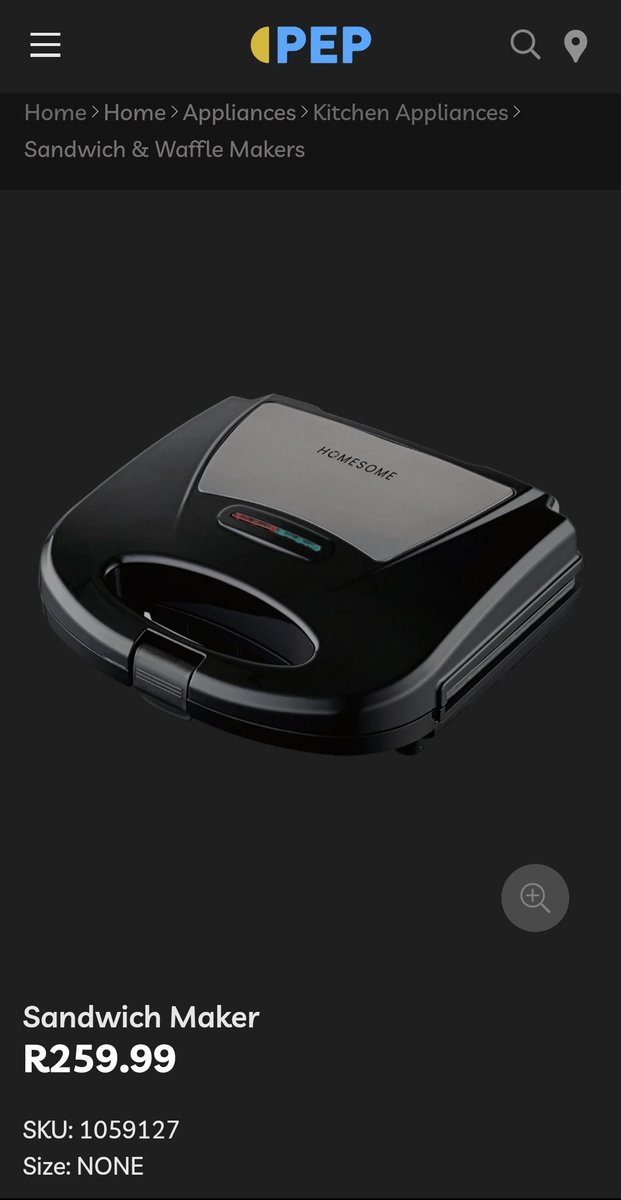 KeleJoyDisemelo's tweet image. Def the #PEPHomeExpress Sandwich maker, because nothing beats a toasted sandwich on a budget—warm, quick, and perfect for winter comfort! 🥪✨
#AfternoonExpress ❤️

@AfternoonChat @PEPstores_SA