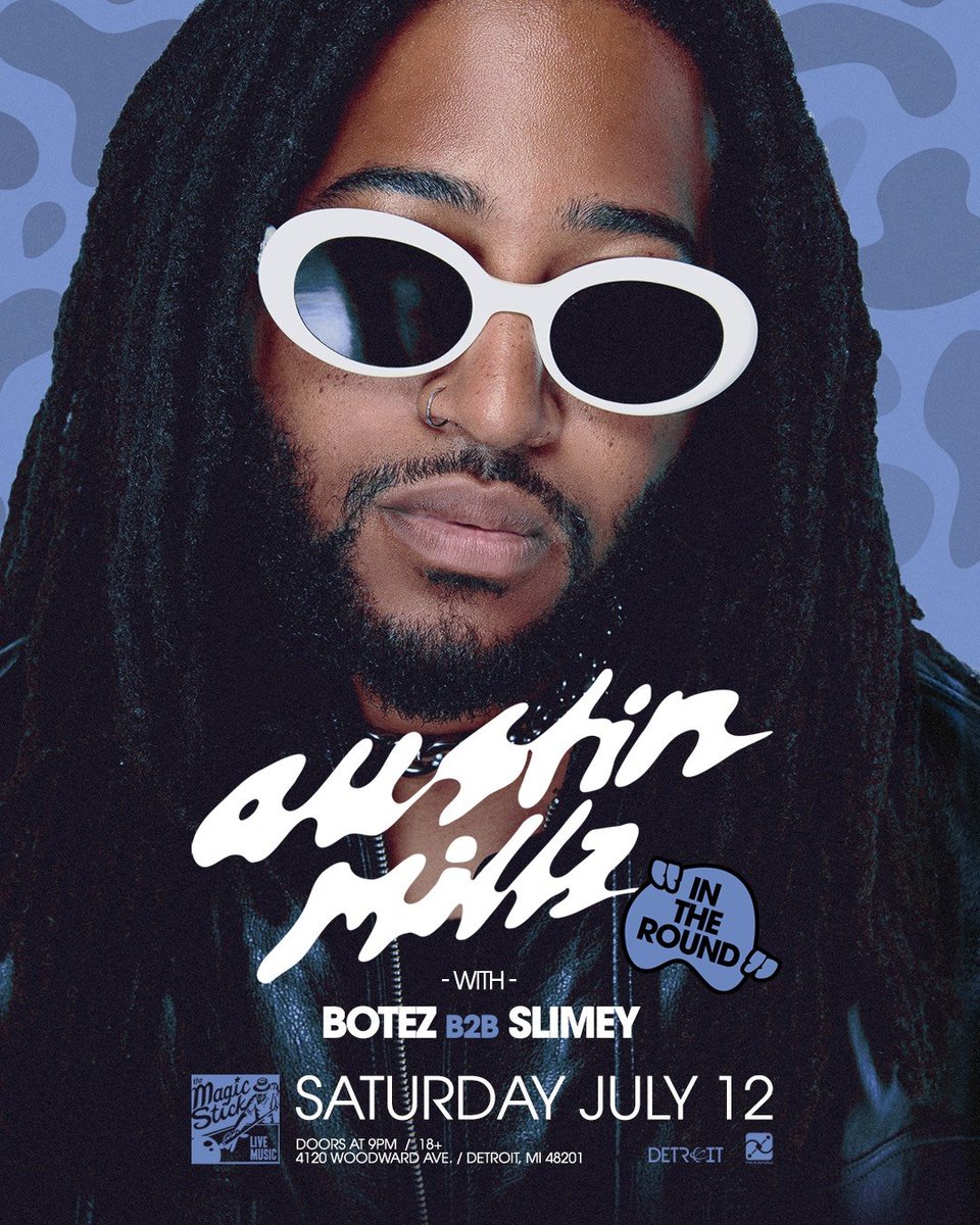 3 DAYS!⁠
⁠
Harlem's own @austinmillz has the ability to command a crowd like no other 🙌⁠
⁠
Witness him taking over @majesticdetrioit with a special set In The Round this Saturday 7/12 🔥⁠
⁠
Get tix now at paxahau.com or thru link in bio 📲