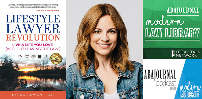 ABAJournal's tweet photo. The Modern Law Library: Try estate law for a practice with work-life balance, says "Lifestyle Lawyer Revolution" author. https://t.co/NAnzZaG8l4 #podcast #modernlawlibrary @BooksforLawyers @LegalTalkNet https://t.co/fzJYqkHuyY
