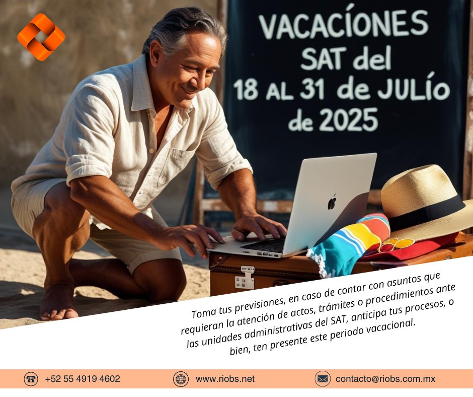 RioBSolutions's tweet image. Recuerda que durante este periodo vacacional, no se suspenden las obligaciones de cumplir con declaraciones y pagos de impuestos. 
#trámitesfiscales #RegularizaciónFiscal #pymesyemprendedores #negocios #actosadministrativos #vacacionessat #DeclaracionesFiscales #pagodeimpuestos