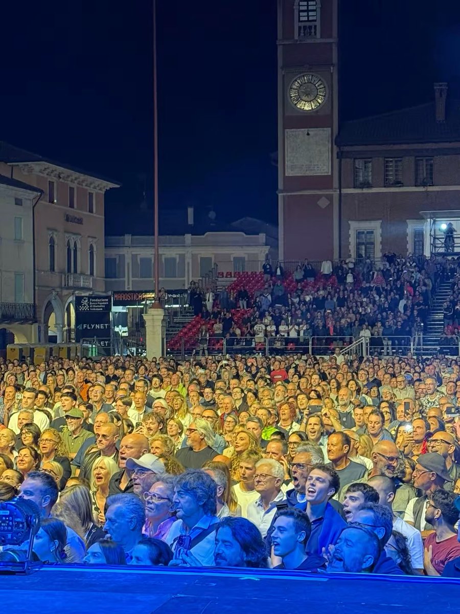 nilerodgers's tweet image. A future CHICster in Marostica, Italy
#how #can #there #be #more #Love #? #new #fan #singing #every #song