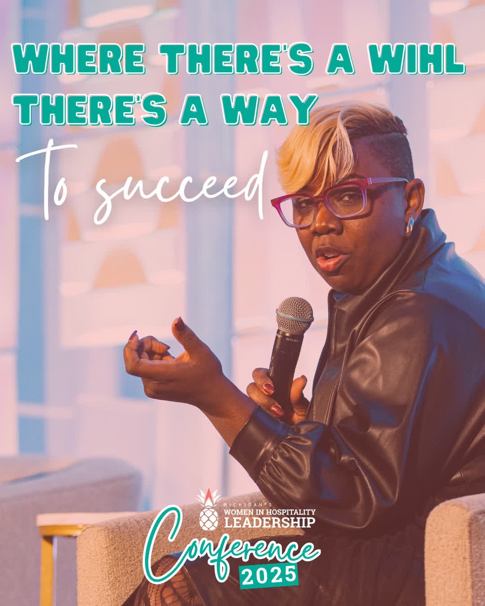 Where there's a WIHL, there's a way to get tickets! 🎉Registration is now LIVE for the 2025 Women in Hospitality Leadership Conference.

📍JW Marriott Grand Rapids
📅November 18, 2025
🎟️Register: bit.ly/45VpI1k