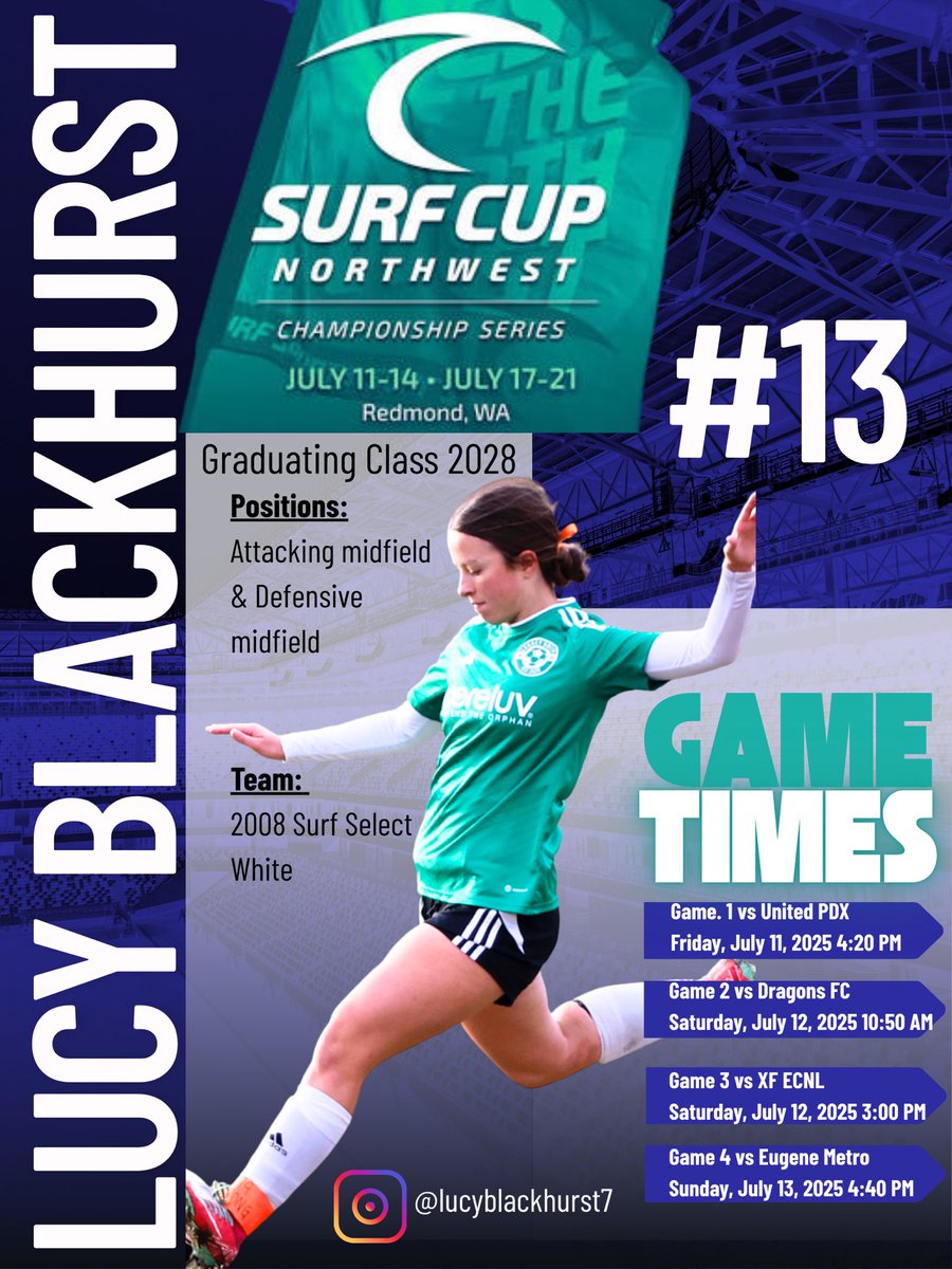 Going into first practice tonight! Ready, Seattle!