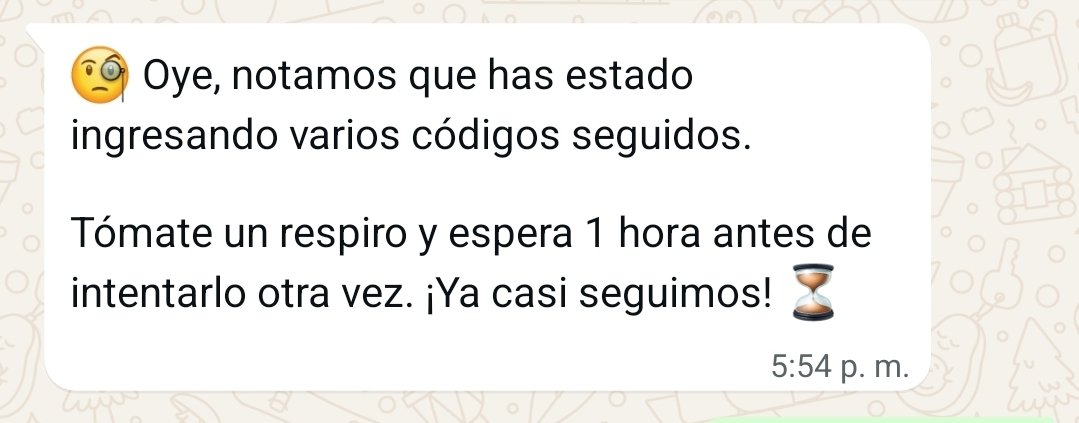 IngeNieva's tweet photo. @RIVOG @Profeco @CocaColaMx Pude meter 15 y me saca este mensaje, súper injusto https://t.co/VdjUEFn74J