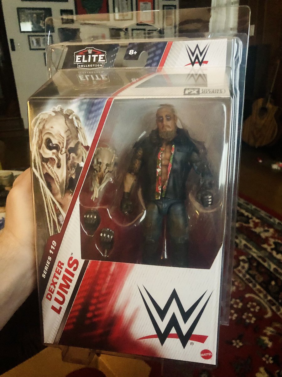 mdhalley's tweet photo. Got my @dexterwwe figure in today!! This is his second figure in WWE! @shawdawgarts #wwe #WyattSicks https://t.co/JXAeTLoyfI