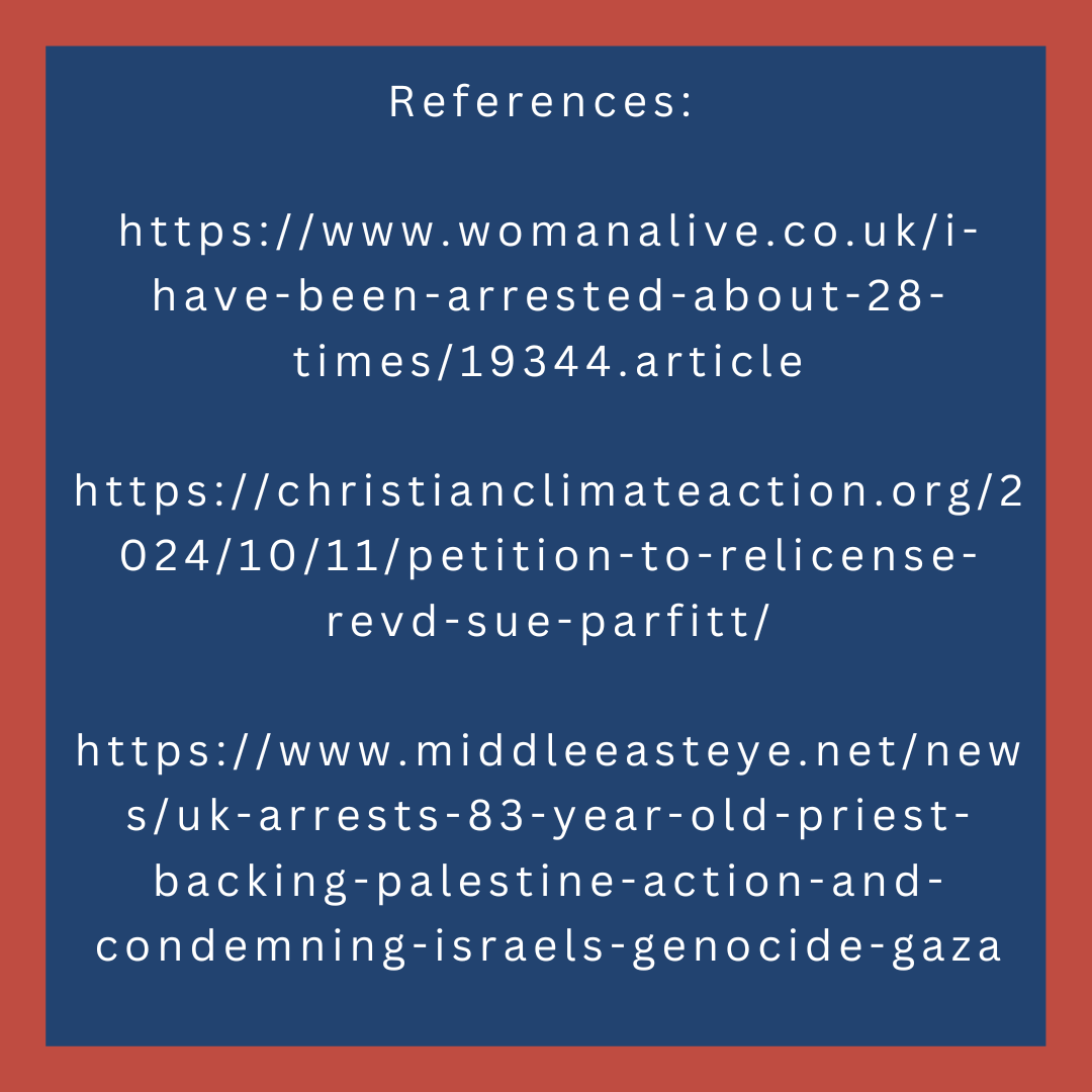 LemkinInstitute's tweet image. @LemkinInstitute commends 83 year old retired Priest Rev'd Sue Parfitt who was arrested for her courageous civil disobedience this week. We encourage the British people to follow her example of peaceful civil disobedience as they are faced with the erosion of their civil…