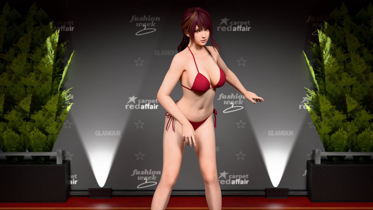 LoveEuphoriaArt's tweet photo. Azuza in a red bikini.

#DOAXVV #fanart
#Azuza #あずさ https://t.co/kDX8jCRRv9