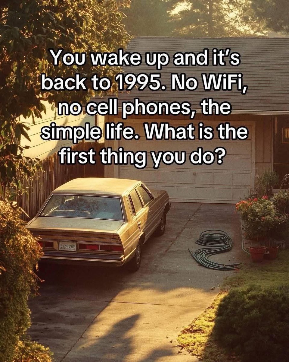 What would you do? 
Would you be able to function?
🤣🤣