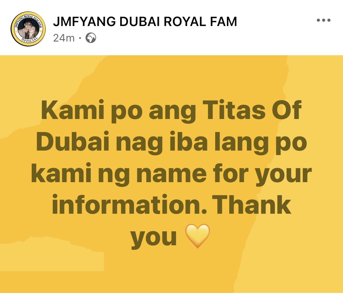 JMFYANG ROYAL FAM DUBAI OFFICIAL tweet media