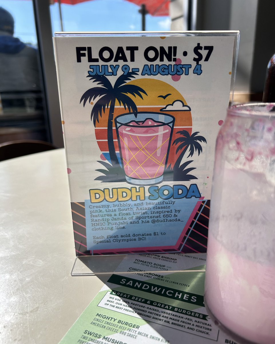 Come out and try the <a href="/DudhSoda_/">Dudh Soda</a> Ice Cream Float at Bells and Whistles!

As you can see, I’ve already had half of mine.