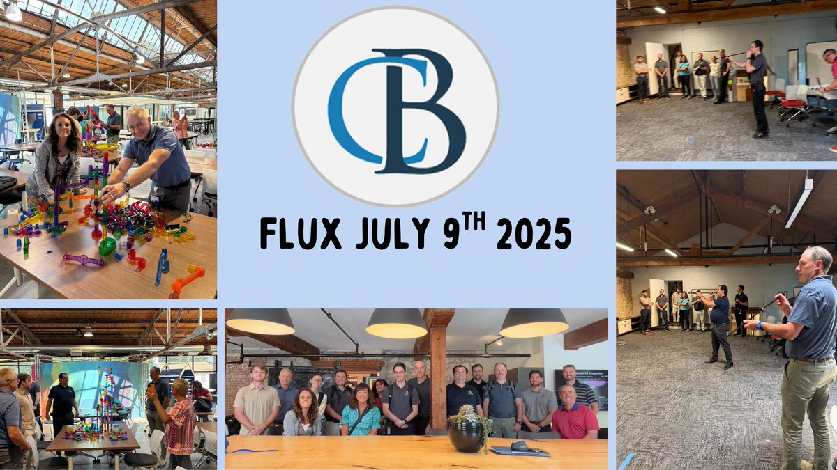 Great off-site with the team <a href="/FluxSpace_io/">Fluxspace</a> in Norristown! Collaboration, creativity, and marble run engineering made for a fun + inspiring day. #cbinnovate <a href="/CBSDSchools/">Central Bucks SD</a>