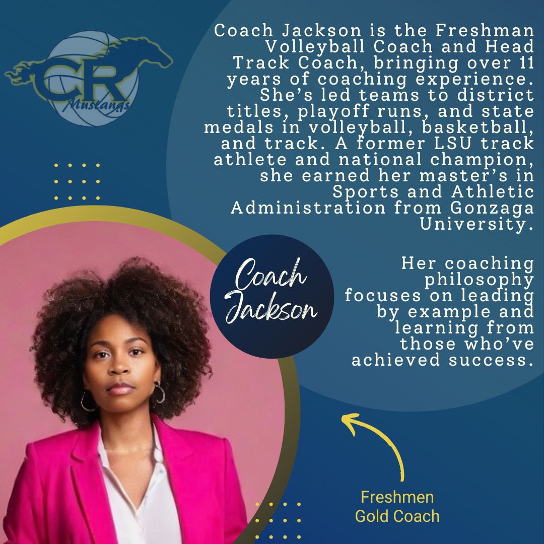 CyRanchVball's tweet image. We are excited to announce this season’s coaching staff! Each coach brings passion, experience, and a commitment to excellence that will guide our athletes to new heights. Let’s get to work, Mustangs!