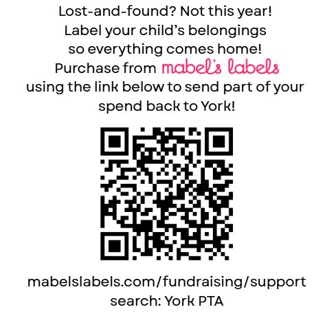 York Elementary PTA tweet media