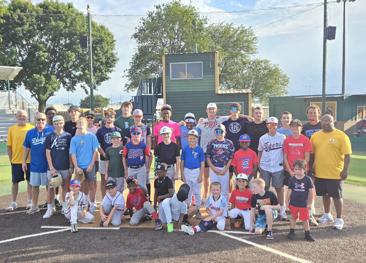 Always great to host Caddo Parish Parks and MLB Pitch, Hit &amp; Run event at Captain Shreve. Rain held off just long enough. share.google/PqWKgmKpUhTMYW…
