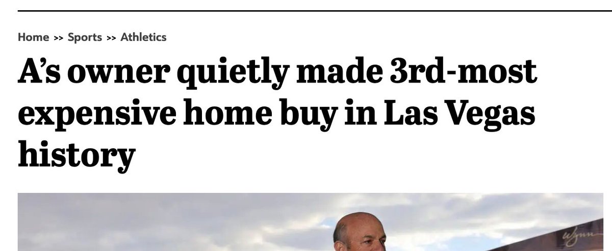 "Area man needs taxpayer dollars to fund his stadium, buys $29 million house"

#SchoolsOverStadiums
#SellTheTeam