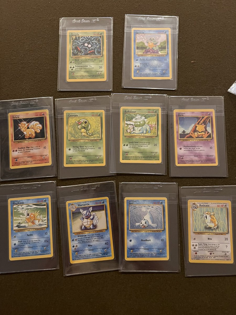 murrayscards's tweet image. Base set lot $7 

See photos for condition: Cards will range from near mint to moderately played in most listings especially vintage. #murraystacksale