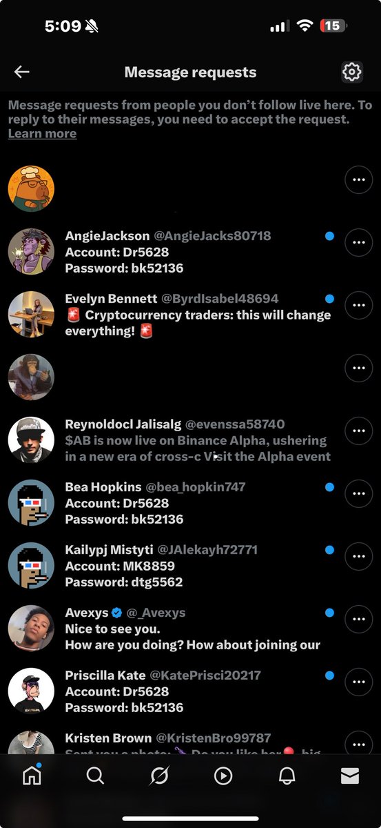 Hamzatheinsider's tweet image. Too many scammer DMs lately stay alert and don’t fall for fake profiles! 🚫📩
#scam #alert #scammers