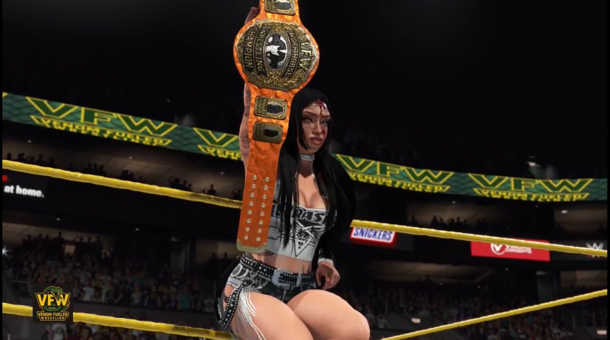 Appreciate that rose you kept it warm but now we know who the real workhorse really is 

#CAW #WWE2k25 #TaylorIsPapi