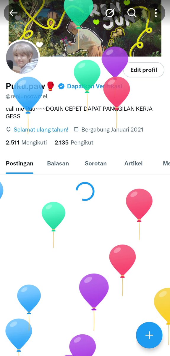Waw baloon