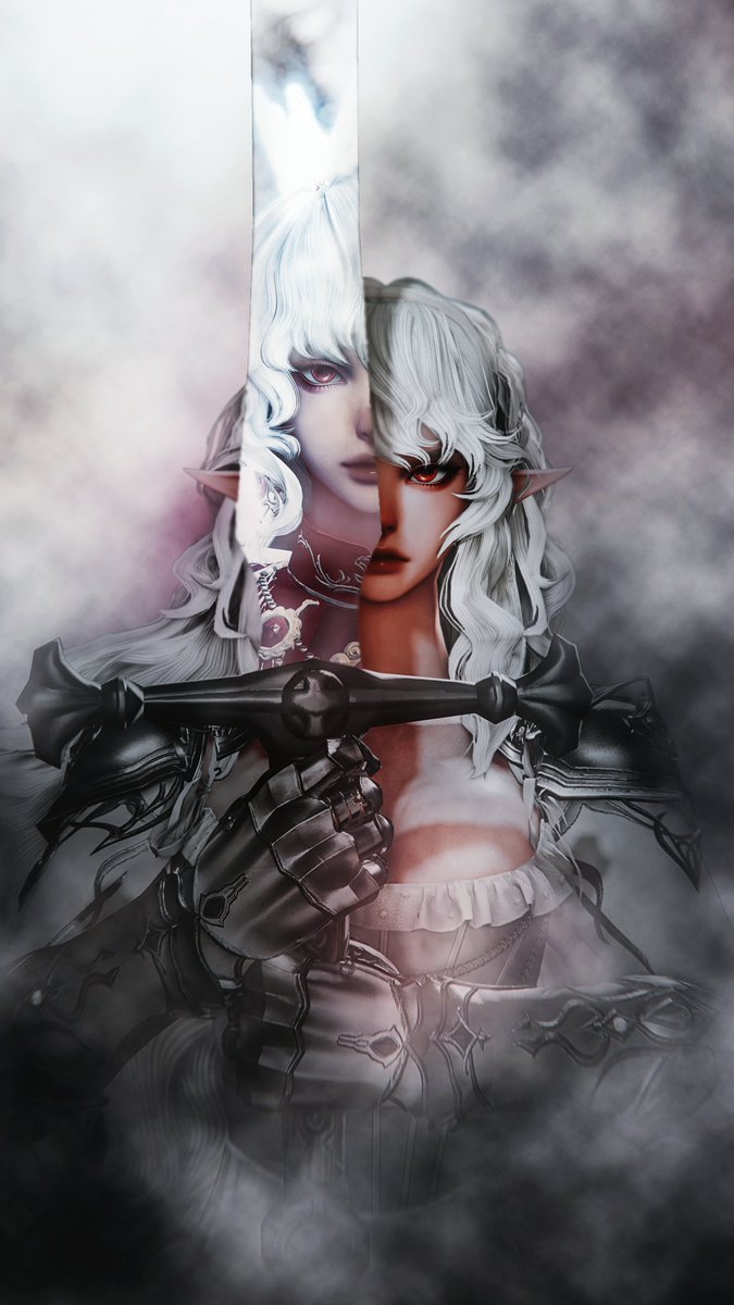 Inspired by some LOTR art and <a href="/fenrysXIV/">Fenrys</a> beautiful OC &amp; gposes!

She fought, she bled, she would not yield—
The storm, the sword, the battlefield.

Now all the realm, in awe, has seen:
The warrior risen—now the queen.

✮ #gposers ✮ #ffxivgpose ✮ #ffxivgposers ✮ #EorzeaPhotos