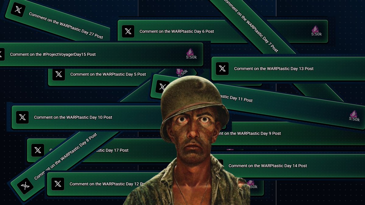 After the <a href="/AngryDynomites/">Angry Dynomites Lab 🦖</a> campaign, I think Warptastic might be my trigger phrase.

#ProjectVoyagerDay29