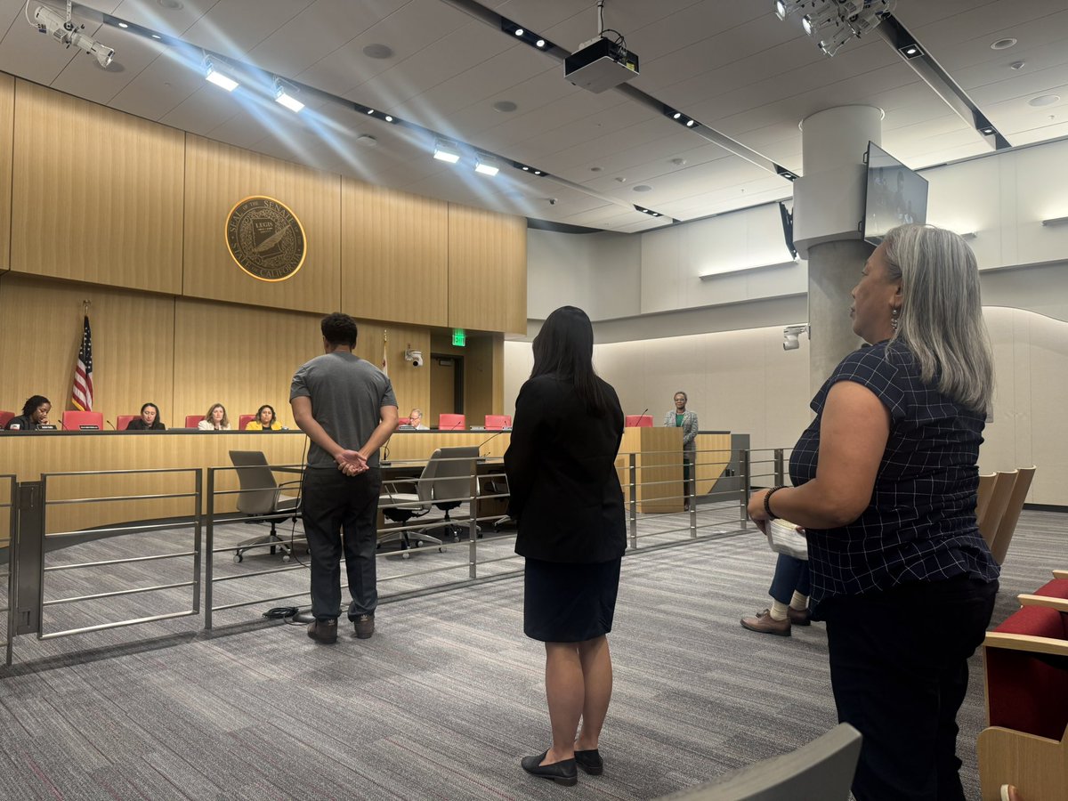 Renata Simril (@renataangeleno) on Twitter photo AB 749 is moving forward! Today, the Youth Sports For All Act passed the Senate Health Committee. Next is the Senate Appropriations Committee.
TY to <a href="/AsmTinaMcKinnor/">Assemblymember Tina McKinnor</a> for your continued leadership and the grassroots orgs and advocates who continue to make their voices heard. AB 749 is moving forward! Today, the Youth Sports For All Act passed the Senate Health Committee. Next is the Senate Appropriations Committee.
TY to <a href="/AsmTinaMcKinnor/">Assemblymember Tina McKinnor</a> for your continued leadership and the grassroots orgs and advocates who continue to make their voices heard.