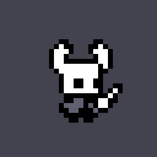 ultimarayayt's tweet photo. Me gustan los pixeles y hollow knight es una de las mejores opciones para practicar. #hollowknight #pixelart #pixel #art https://t.co/dTylVjXyc8