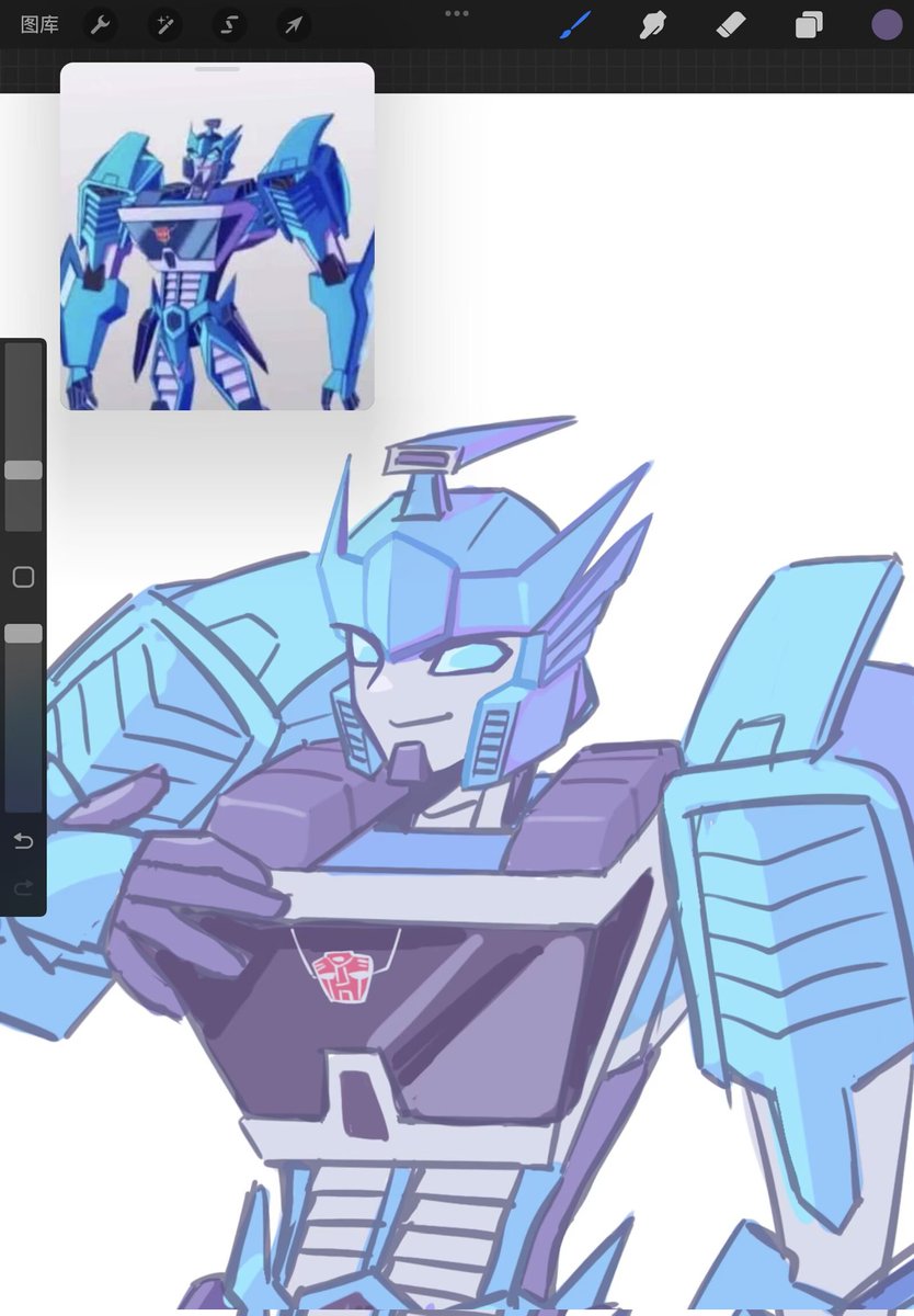 Raven163081's tweet image. 😣 #transformers #TransformersCyberverse #blurr