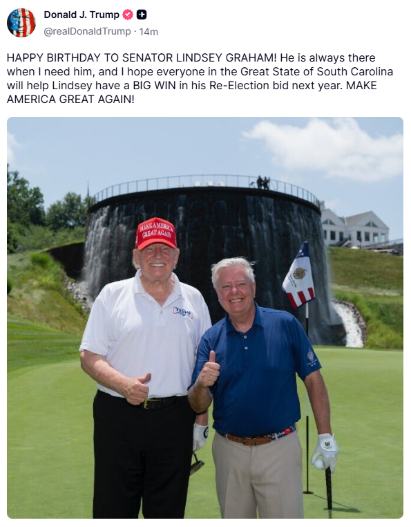 IzabelaLeclair's tweet photo. Lindsey Graham is a liar and a fraud Mr. President! I love you and the work that you have done for our country, but Graham is a traitor to the United States of America. He is a warmonger. He is a duplicitous man. He does not need to win another election! Support somebody else! https://t.co/4w1Q3zDHTG