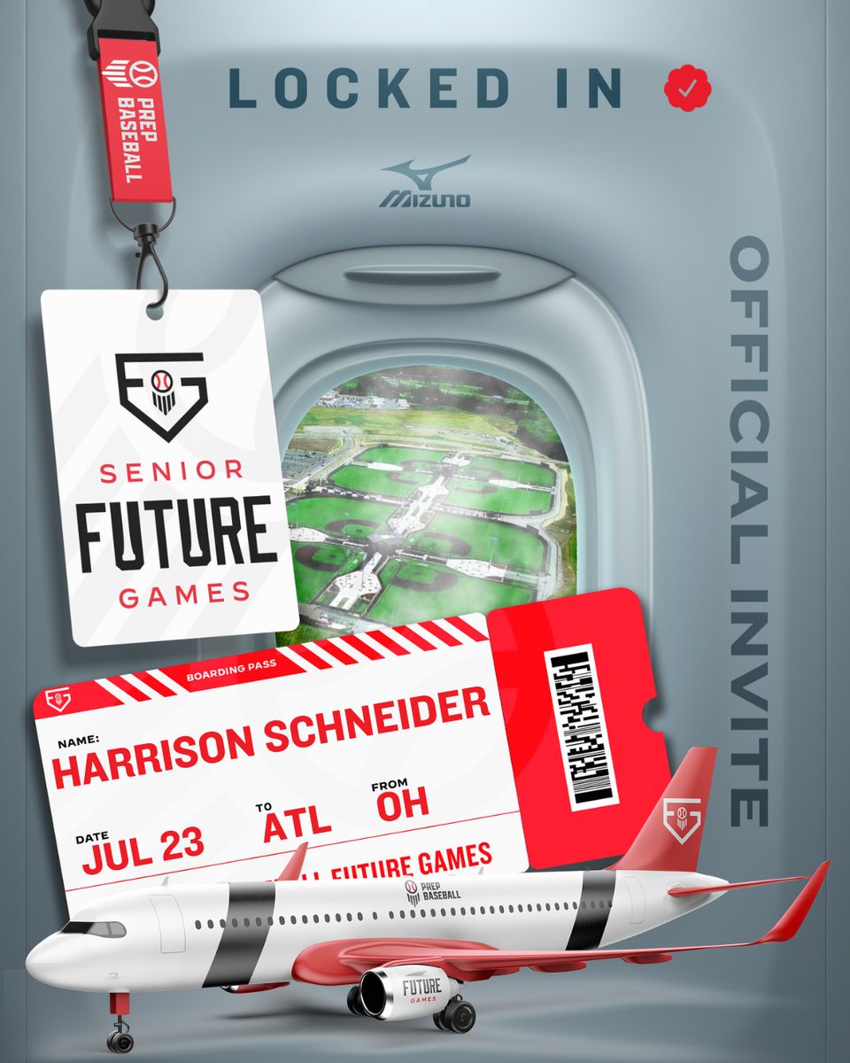 𝐈𝐧𝐯𝐢𝐭𝐞 𝐀𝐜𝐜𝐞𝐩𝐭𝐞𝐝. 🤝

Welcome 2026 RHP Harrison Schneider to Team Great Lakes at the 2025 Senior Future Games!

<a href="/Harry48433581/">Harry</a> @PrepBaseball #PBSFG25