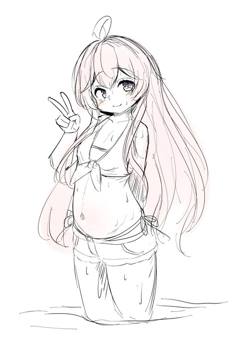 ソラハちゃん落書き
この子のお腹ほんま…!!☺️☺️☺️ 