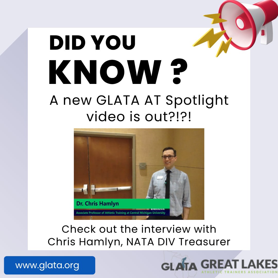 Head over to ow.ly/brlP50Wh5gT  to watch the new AT Spotlight with Chris Hamlyn! Not a member? Get access now by becoming one at ow.ly/zR2r50Wh5gZ! #ATSpotlight #GLATAAdvocacy