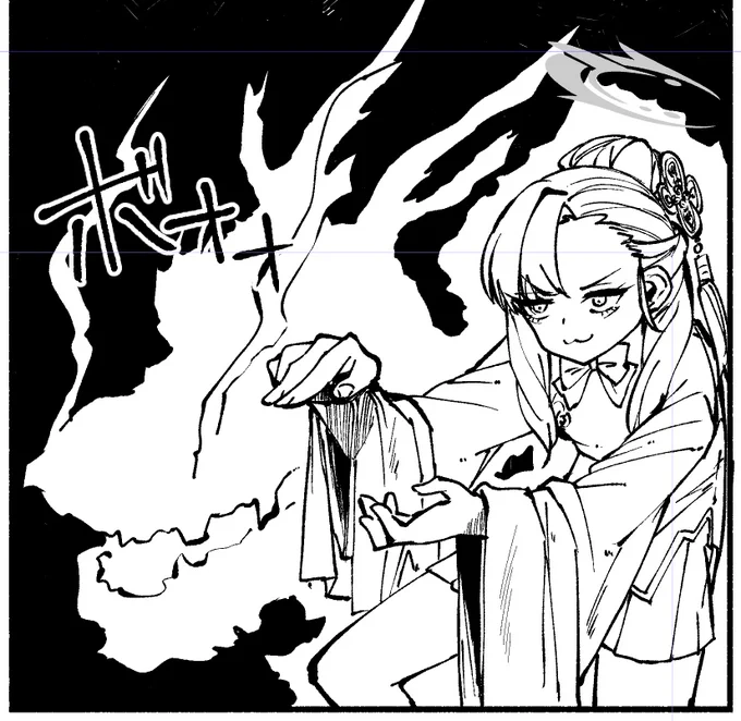龍頭戯画(変装キサキ) 