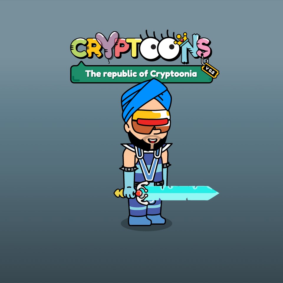 🖼️ **Cryptoon NFT Spotlight** 🖼️

Mint this #NFT now for #FREE from #Cryptoon Kombat - t.me/cryptoon_click…

**Weapon**: Tizona
**Facial_feature**: Wild
#cryptoonsNFT #NFTGame