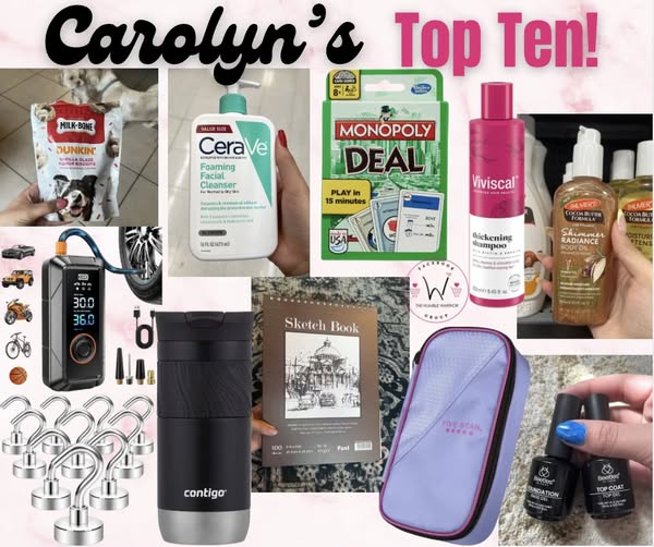 HumbleWarrior10's tweet image. ✨✨✨ Hey Warriors🥳! Here's an awesome recap of yesterday’s Top Ten Prime Day Favorites plus a bonus!💖
👉 Five Star Zippered Pencil Pouch ——>
shop.humblewarrior.com/amazon/9Rc6f
👉 10 Pack of Magnetic Hooks ——>
shop.humblewarrior.com/amazon/5EsLv
👉 Milkbone Dunkin Vanilla Glaze Dog Treats ——>…