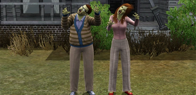Zombies were in TS1, TS2, TS3...I have high hopes that they'll come to the sims 4 too one day
<a href="/TheSims/">The Sims</a>