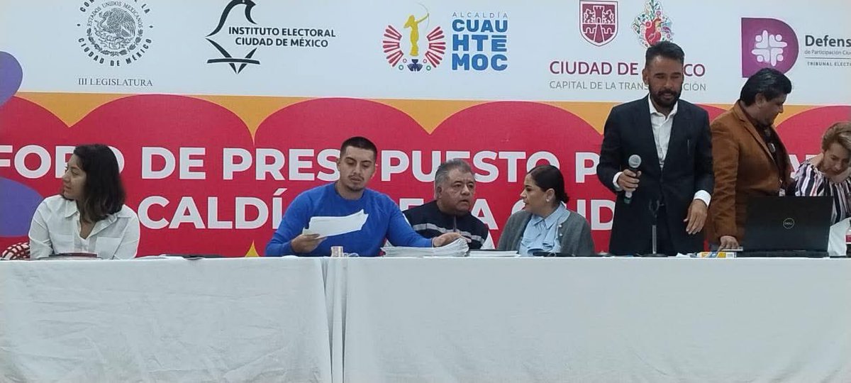 JimenezLeonet's tweet photo. Finalización del órgano dictaminador de presupuesto participativo https://t.co/AdGTypWVmi
