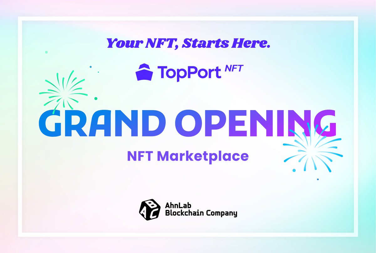 AhnLab_ABC's tweet image. โตTopPort NFT Marketplace GRAND OPEN!โต
์๋ก์์ง TopPort NFT์ ํจ๊ป ๋ ๋์ ํญํด๋ก ๋ ๋๋ณด์ธ์.
์นด์ด์ NFT๋ฅผ ๊ฑฐ๋ํ ์ ์๋ ์ ์ผํ ๋ง์ผ, TopPort NFT!
๐๋ฏธ๋์์์ ์์ด๋๋ ์ด๋ฒคํธ๋ ๋์น์ง ๋ง์ธ์!๐
๐คTopPort NFT Marketplace GRAND OPEN!๐ค
Explore broader horizons with the all-newโฆ
