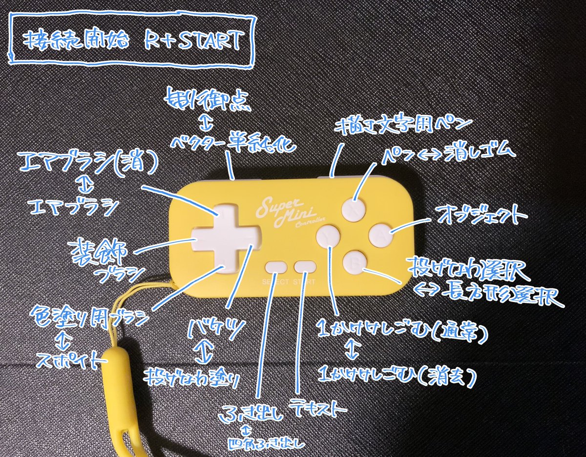 左手デバイスを新しくしたのでメモ
とりあえずいっぱい設定したけど…
使いこなせない気がする