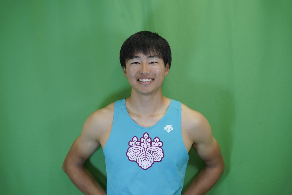 ／
ワールドユニバーシティゲームズ出場選手⑤
陸上競技🏃樋口隼人(体育4)
＼

5月布勢スプリントでの優勝の勢いそのままに、110mハードルに出場します🙌

📣本人コメント
「舞台が変わっても目標を見失うことなく、自分にとって陸上競技とは何かを問い続けながら、誇りを持って挑みたいと思います。」