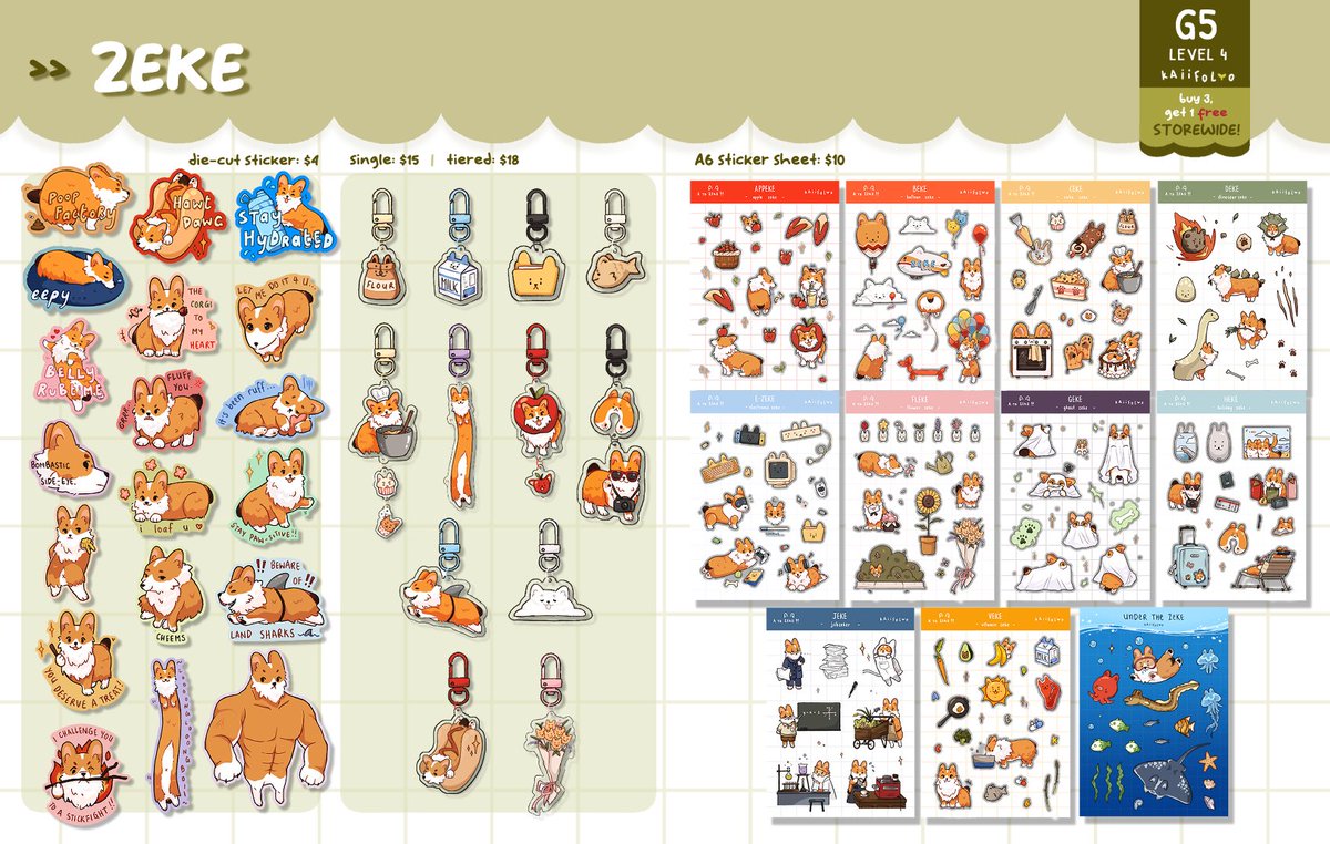 kaiifolio's tweet photo. my SMASH! catalogue for this weekend!! i’ll be at table 4.G.05! hope to see you there!!  ╰(*´︶`*)╯♡

@smashcon #smashcon #smashcon2025
#smashcon2025artistalley #smashcon2025artistmarket #artistalley #smashconcatalogue https://t.co/xlj3dDRgVt