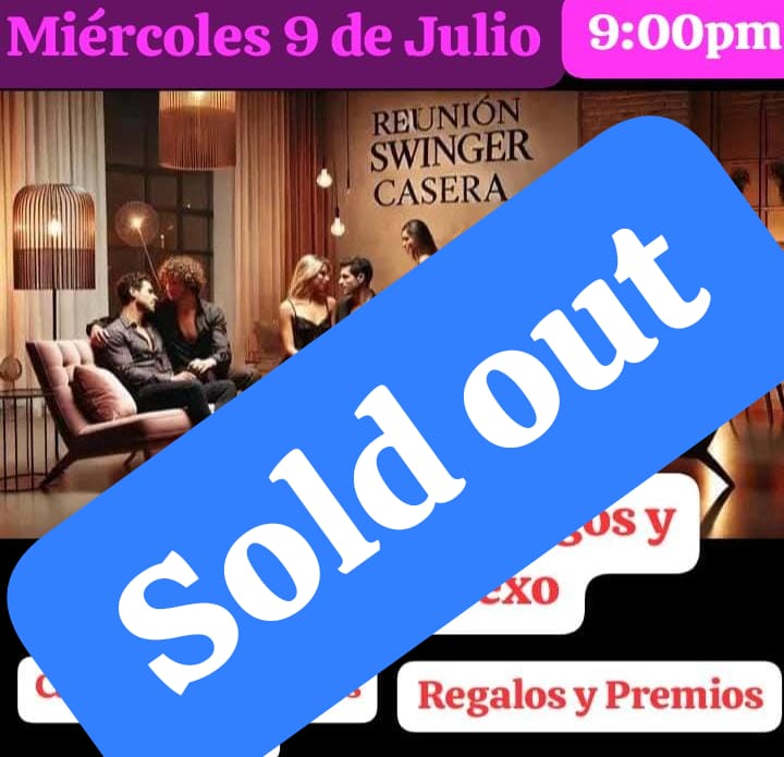 Gracias a todos los que se anotaron , nos vemos en un rato 🥳🥳🥳🍺🥃🔥

#swinger #FIESTA #sexo #Puebla #miercoles #MiercolesDeMorboYProvocación