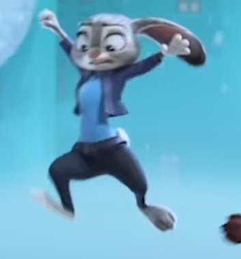 ts still crazy me disney actually freaked out for making Judy's thighs bigger