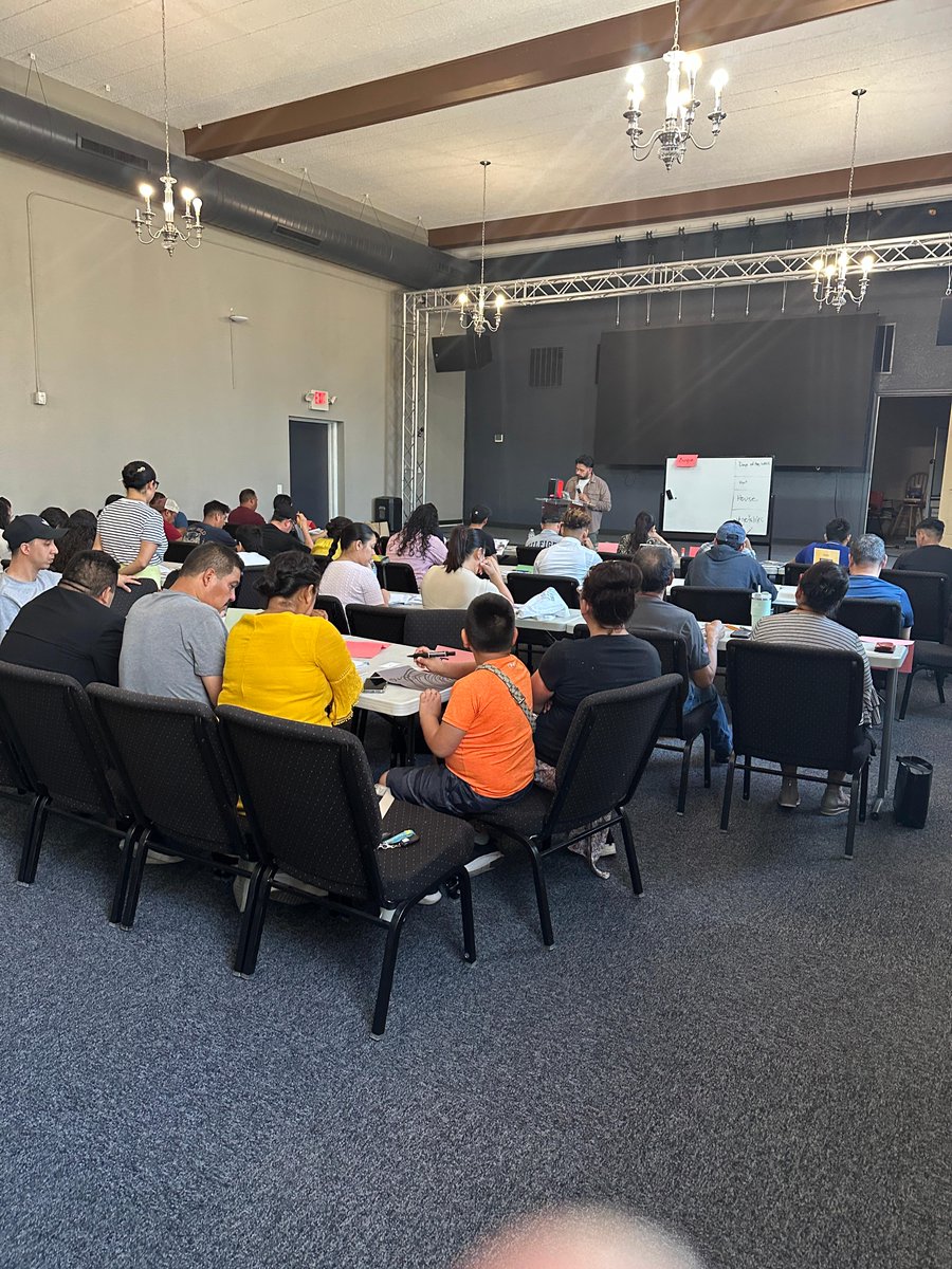 LIBREWisconsin's tweet image. 📚 Day 2 of ESL classes with The Libre Institute! Just one way we empower the Latino community by removing barriers and expanding opportunity. #LibreInstitute