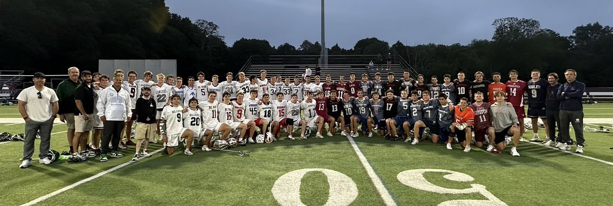Trevor Hass (@trevorhass) on Twitter photo Final: Team ISL 14, Team MIAA 5
ISL wins the <a href="/bostonlaxnet/">BostonLax</a> All-American Game. Impressive display of talent all around.
<a href="/stsebslax/">St. Seb's Lax</a>ās Chandler McClements and <a href="/SJP_Lacrosse/">St. Johns Prep Lacrosse</a>ās Mattheus Duplessis garner MVP honors with 13 saves apiece <a href="/GlobeSchools/">Boston Globe Schools</a> Final: Team ISL 14, Team MIAA 5
ISL wins the <a href="/bostonlaxnet/">BostonLax</a> All-American Game. Impressive display of talent all around.
<a href="/stsebslax/">St. Seb's Lax</a>ās Chandler McClements and <a href="/SJP_Lacrosse/">St. Johns Prep Lacrosse</a>ās Mattheus Duplessis garner MVP honors with 13 saves apiece <a href="/GlobeSchools/">Boston Globe Schools</a>