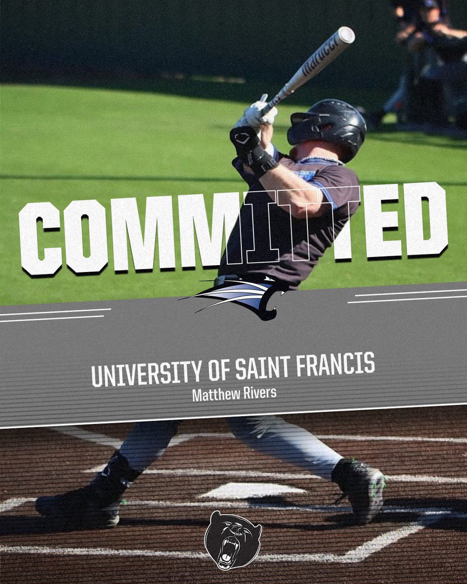 Excited to announce my commitment to University of Saint Francis. Huge thank you to coaches, teammates, family, and friends for the help along my journey. Roll Cougs!